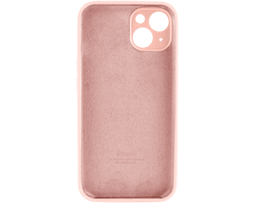 Чохол Silicone Case Full Camera Protective iPhone 14 grapefruit PLS-00-00116510