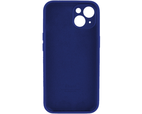 Чохол Silicone Case Full Camera Protective iPhone 14 navy blue PLS-00-00116508