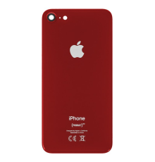 Задня кришка iPhone 8 зі склом камери red (Original China) PLS-00-00046584