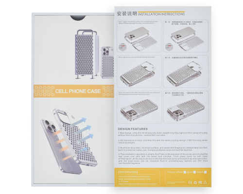 Чохол Aluminium Case iPhone 15 Pro Max gray PLS-00-00120987