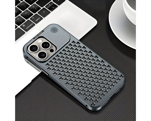 Чохол Aluminium Case iPhone 14 Pro Max gray PLS-00-00121001
