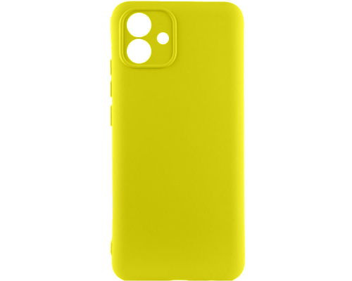 Чохол Silicone Cover Full Camera Samsung A055 Galaxy A05 yellow PLS-00-00118229