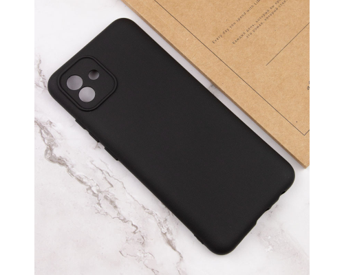 Чохол Silicone Cover Full Camera Samsung A055 Galaxy A05 black PLS-00-00116014