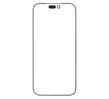 Скло дисплея iPhone 17 Pro Max з OCA black (OEM) PLS-00-00166191