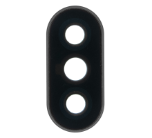 Скло камери Xiaomi Redmi Note 6 Pro з рамкою black PLS-00-00053179