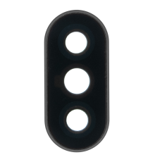 Скло камери Xiaomi Redmi Note 6 Pro з рамкою black PLS-00-00053179