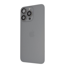 Задня кришка iPhone 15 Pro Max зі склом камери gray (Original) PLS-00-00133068
