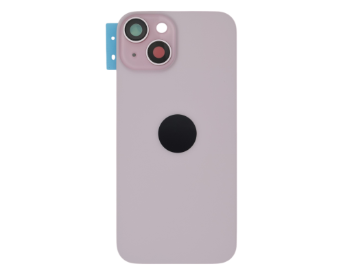 Задня кришка iPhone 15 зі склом камери pink (Original China) PLS-00-00134153