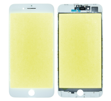 Скло дисплея iPhone 8 Plus з рамкою white (Original China) PLS-00-00016942