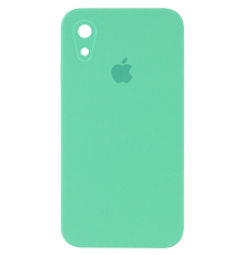Чохол Silicone Case Квадратні Борти Full Camera iPhone XR spearmint PLS-00-00104664