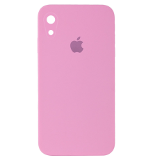 Чохол Silicone Case Квадратні Борти Full Camera iPhone XR light pink PLS-00-00104658