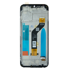 Дисплей Tecno Spark Go 2022 з сенсором та рамкою black (ver. FPC) PLS-00-00107067