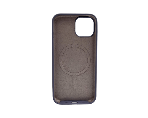 Чохол Silicone case Beats with MagSafe iPhone 15 lavender gray PLS-00-00154922