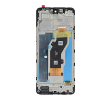 Дисплей Infinix Hot 50 4G з сенсором та рамкою black (Original Used) (ver. TXD) PLS-00-00161273