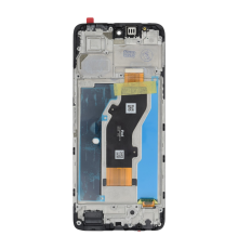 Дисплей Infinix Hot 50 4G з сенсором та рамкою black (Original Used) (ver. TXD) PLS-00-00161273