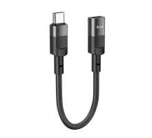 Перехідник Hoco U107 Type-C to Lightning 0.1м black PLS-00-00114101