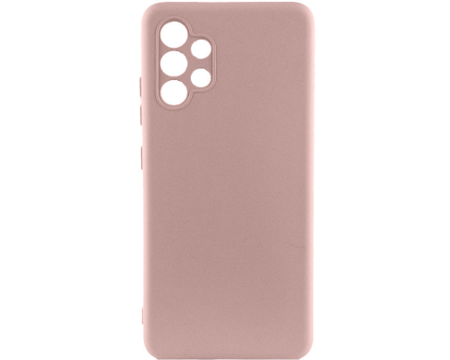 Чохол Silicone Cover Full Camera Samsung A325 Galaxy A32 4G pink sand PLS-00-00106681