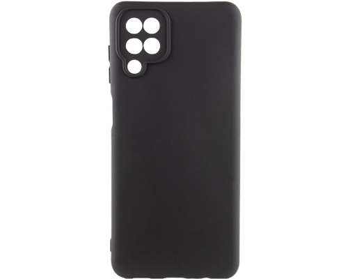 Чохол Silicone Cover Full Camera Samsung A125 Galaxy A12 black PLS-00-00106687