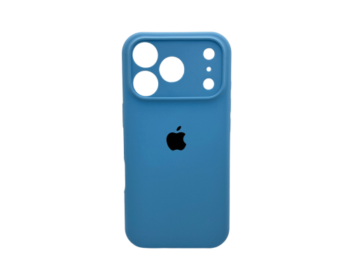 Чохол Silicone Case Full Camera Protective для iPhone 17 Pro cornflower PLS-00-00155269