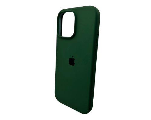 Чохол Silicone Case Full Protective для iPhone 16 Pro Max atrovirens PLS-00-00130734