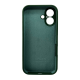 Чохол Silicone Case Full Camera Protective для iPhone 16 atrovirens PLS-00-00130769