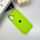 Чохол Silicone Case Full Protective для iPhone 16 neon green PLS-00-00130524