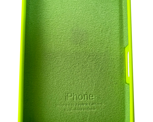 Чохол Silicone Case Full Protective для iPhone 16 neon green PLS-00-00130524