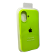 Чохол Silicone Case Full Protective для iPhone 16 neon green PLS-00-00130524
