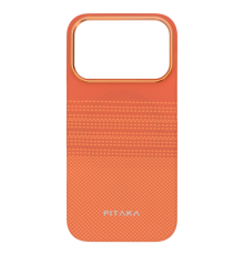 Чохол Pitaka Ultra Slim with Magnetic для iPhone 17 Pro sunset orange (OEM) PLS-00-00162096