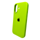 Чохол Silicone Case Full Protective для iPhone 16 neon green PLS-00-00130524