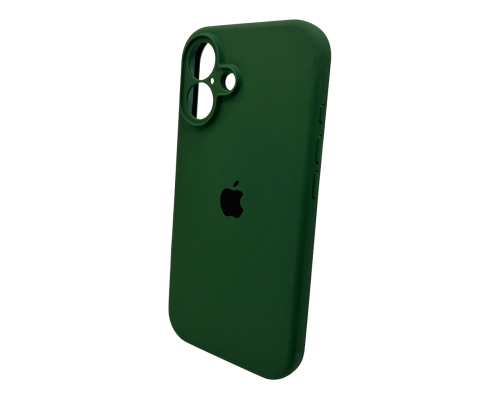 Чохол Silicone Case Full Camera Protective для iPhone 16 atrovirens PLS-00-00130769