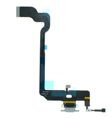 Шлейф iPhone XS з роз'ємом зарядки silver PLS-00-00037378