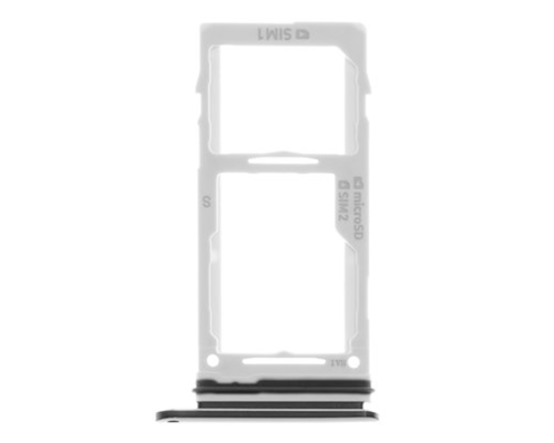 Тримач SIM-карти та карти пам'яті Samsung G960FD Galaxy S9 Dual Sim black PLS-00-00040659