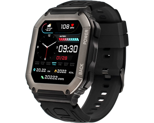 Смарт годинник Gelius Tactical Navy GP-SW007 black PLS-00-00161438