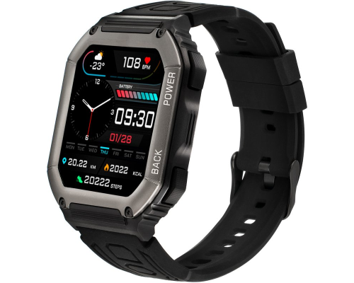 Смарт годинник Gelius Tactical Navy GP-SW007 black PLS-00-00161438