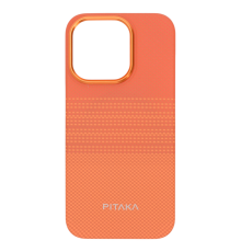 Чохол Pitaka Ultra Slim with Magnetic для iPhone 15 sunset orange (OEM) PLS-00-00162106