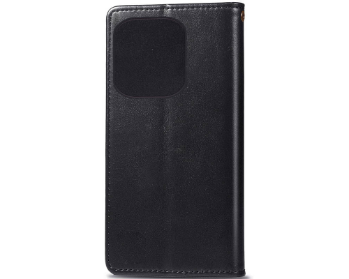 Чохол-книжка Leather GETMAN with card holder TECNO Spark 10 black PLS-00-00128932