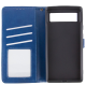 Чохол-книжка Leather GETMAN with card holder Google Pixel 7 blue PLS-00-00128759