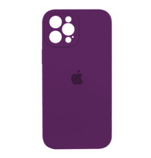 Чохол Silicone Case Full Camera Protective iPhone 12 Pro purple PLS-00-00107599