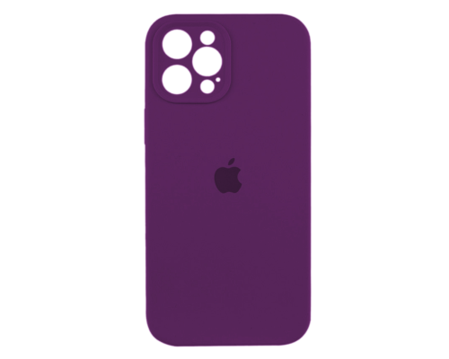 Чохол Silicone Case Full Camera Protective iPhone 12 Pro purple PLS-00-00107599