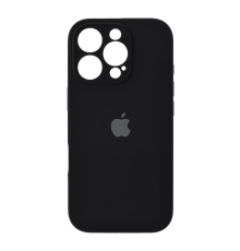 Чохол Silicone Case Full Camera Protective iPhone 16 Pro black PLS-00-00130576