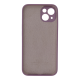 Чохол Silicone Case Full Camera Protective iPhone 13 black currant PLS-00-00122787