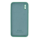 Чохол Silicone Case Квадратні Борти Full Camera iPhone XS Max spearmint PLS-00-00123134