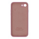 Чохол Silicone Case Квадратні Борти Full Camera iPhone 7 light pink PLS-00-00112499