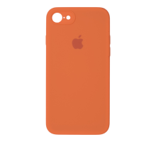 Чохол Silicone Case Квадратні Борти Full Camera iPhone 7 orange PLS-00-00123113