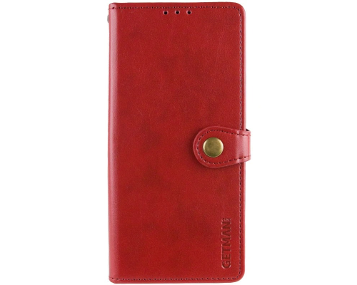 Чохол-книжка Leather GETMAN with card holder Samsung S731 Galaxy S25 FE red PLS-00-00164156
