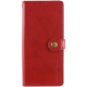 Чохол-книжка Leather GETMAN with card holder Samsung S731 Galaxy S25 FE red PLS-00-00164156