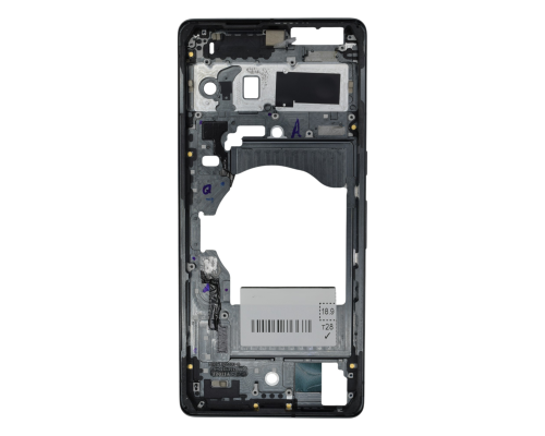 Середня частина корпусу Google Pixel 7 Pro black (Original China) PLS-00-00114766