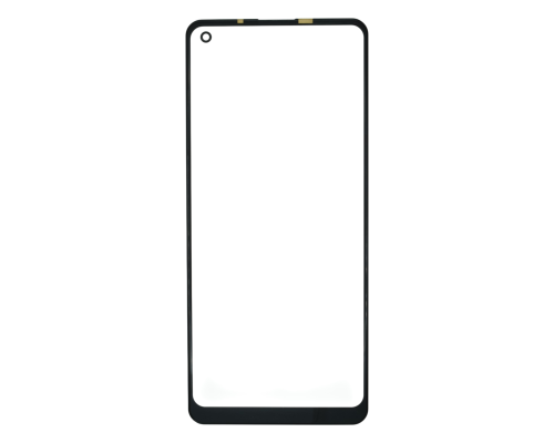 Скло дисплея Samsung A215 Galaxy A21 (2020) з OCA плівкою black (SJ) PLS-00-00149089