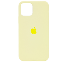 Чохол Silicone Case Full Protective iPhone 11 Pro Max cream yellow PLS-00-00108877